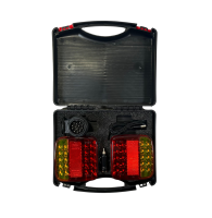 LED REAR LIGHT SET 12V/24V - 13 PIN MAGNETIC WIRELESS KIT 