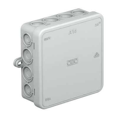 A14 JUNCTION BOX 100X100X40 WITHOUT TERMINAL