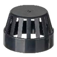 Soil Pipe Vented Cowl Cage 110mm Black