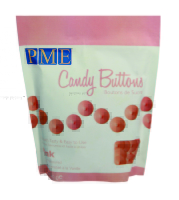 CB007 PINK - CANDY MELTS 340g vanilla flavour
