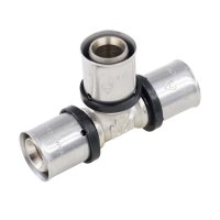 Tucker French T 32x32x32 Equal Tee Press Fitting ZL-KY110-T323232