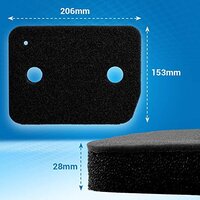 Miele Condenser Tumble Dryer Pre-Tank Filter Sponge Compatible