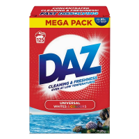 Daz Powder Laundry Detergent, 125 Wash