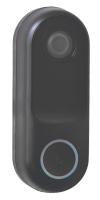 DOORBELL CONNECT, WIFI, Camera, 2-way audio, IP44, Black