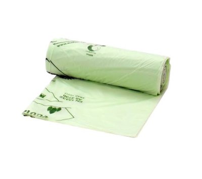 240L GREEN COMPOSTABLE BIN LINER 10 ROLLS X 10PK