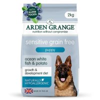 Arden Grange Puppy Junior Sensitive - Ocean White Fish & Potato 2kg
