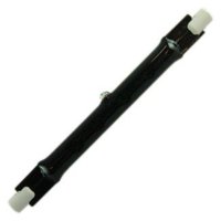 500 WATT INFA RED HEAT LAMP  RUBY RED 118 MM R7S