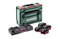 Metabo Basic Set 18V 4 x 10.0 LiHD & ASC145 Duo Charger