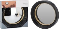 Mirror Round D40cm Black/Gold