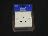 13 Amp 1 Gang Unswitched Socket