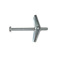 Round Head Toggle Bolt, 1/4" x 3" (100/pkg.)
