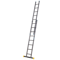 Werner Tradepro D-Rung Extension Ladder, 2.42M, Double