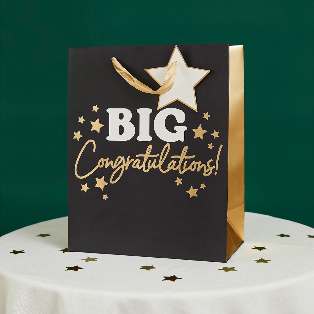 Big Congratulations Large Gift Bag - Pack of 1
