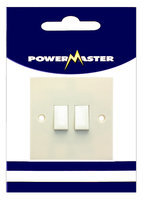 POWERMASTER 2 GANG 2 WAY 6 AMP SWITCH