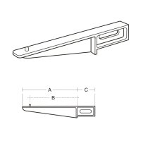 BUILD IN BRACKETS 16" S921967 PAIR