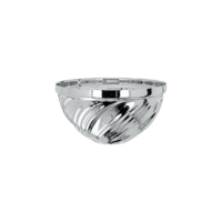 80mm Yukon Half Bowl (Silver)