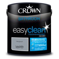 Crown Paint Easyclean Bathroom   Blue Gravel 2.5l