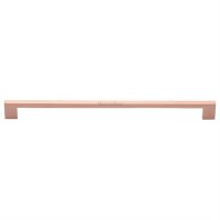 C0337-320-SRG - Heritage Brass Cabinet Pull Metro Design 320mm CTC Satin Rose Gold Finish