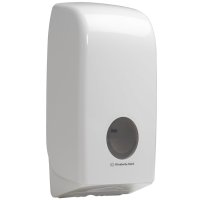 Kimberly-Clark Aquarius White Folded Toilet Tissue Dispenser