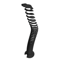 CMD Spiral Cable Spine Black