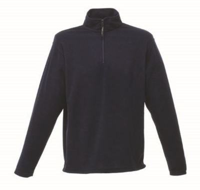 Regatta TRF549 Micro Zip Neck Fleece Navy