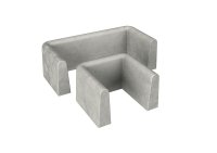 Concrete Gully Kerb Surround 230 mm
