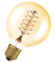 4.8w LED Vintage Dimmable Globe 80 2200K E27