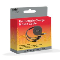 Safe And Sound Retractable Charger 80cm