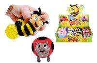 Plush Jelly Squeezers-Garden Bugs - CDU of 12