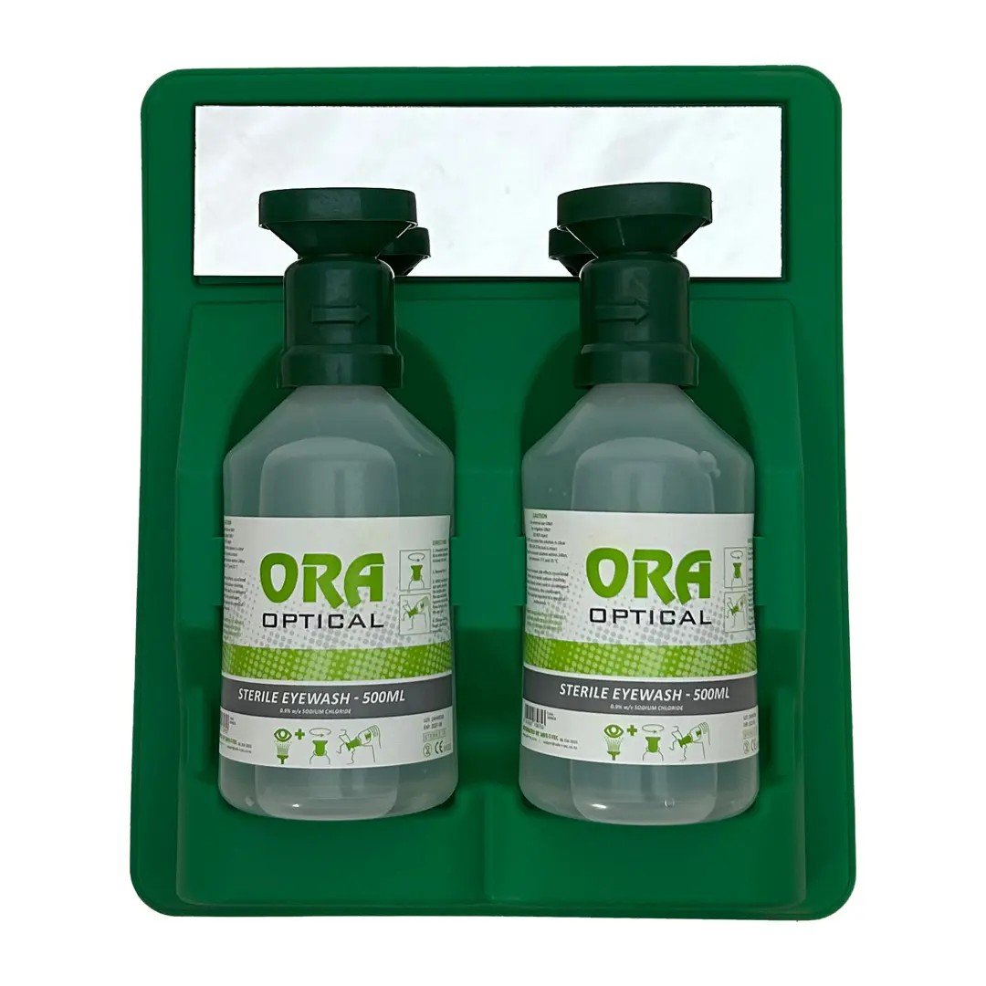 ORA Wall Mounted 2X Eyewash, Station Only