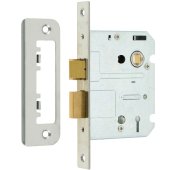 Ape 2.5 Inch Mortice Lock Black