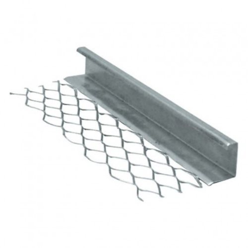 Plaster Stop 13mm 2.4M Galvanised