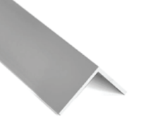 10MM ALUMINIUM L SHAPE PROFILE MATT BLACK 2.4M