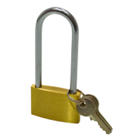 Centurion Long Shackled Brass Padlocks, 24mm x 84mm
