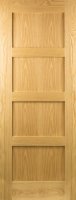 Oak Augusta Shaker 4 Panel