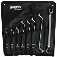 Double Ring Spanner Set 8pce 1/4" - 7/8"