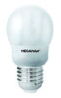 MEGAMAN 7 WATT GOLFBALL E27 CFL