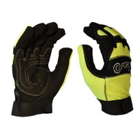 Full Finger Mechanics Glove, Hi-Vis