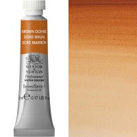 Winsor & Newton - 5ml Brown Ochre - Prof Water Colour - Series 1