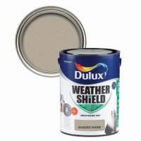 Weathershield Rugged Shore Colour Swatch & 5L Paint Bucket