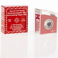 Bausch Articulating Paper Roll - Singles Red - DMI Dental Supplies Ireland - Next Day Delivery