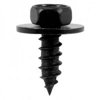 Body Screw c/w Washer Black FinishOE Mercedes & General Purpose 