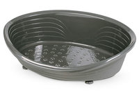 MPS Straka 66 Plastic Dog Bed (66cm / 26" Base) Charcoal x 1