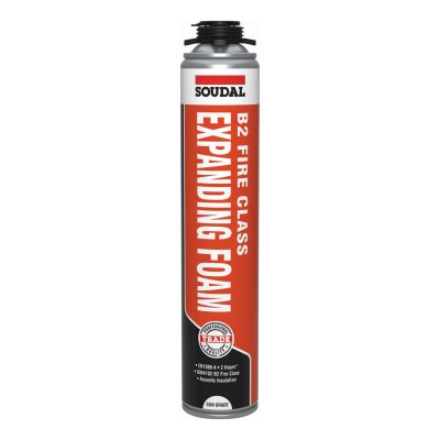 Soudal Trade Expanding Foam B2 Fire Rated Gun Grade 750ml