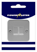 POWERMASTER 2 GANG 2 WAY 10 AMP METALCLAD SWITCH