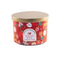 Pan Aroma Festive Spice Apple & Cinnamon Candle 230g