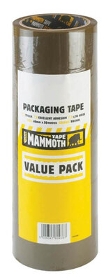 Value Packaging Tape 48mm x 50m Brown