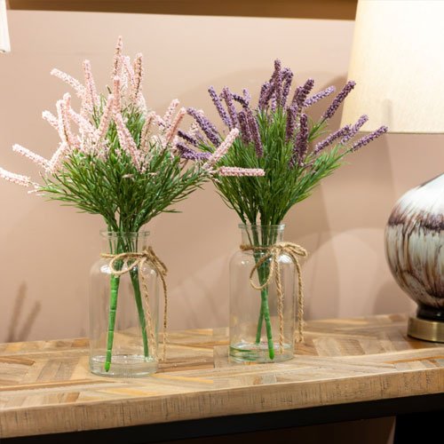 Lavender with Vase Assorted 