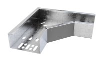 Medium Duty Flat 90 Degree Bend Cable Tray Pre Galv