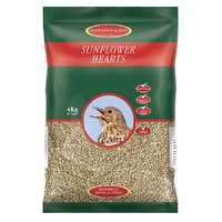 J&J Sunflower Hearts 4kg x 1